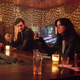 Benjamin Walker as Erik Gelfen (aka “Mind-Wave”) having a moment with Jessica.